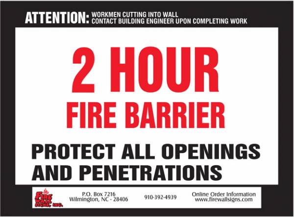 2HR Fire Barrier